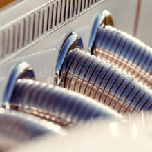 photo représentant sortie échappement voiture ancienne