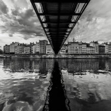 Photo de Lyon prise sur les quais.
