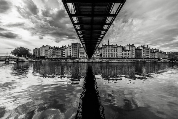Photo de Lyon prise sur les quais.