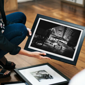 Hangar wings photo frame print