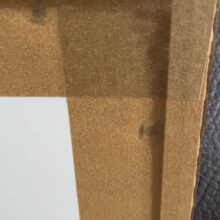 collage papier cadre