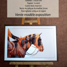 effusions - cadre 75x50cm - tirage papier