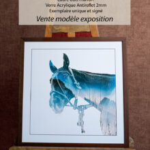 immersion - tirage papier - 50x50cm